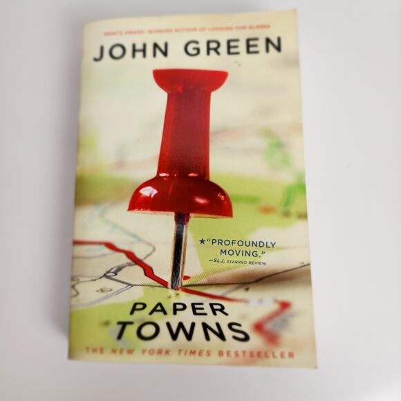 Paper Towns by John Green Young Adult Readers Mystery Genre Paperback Book - Picture 1 of 7